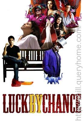 In which profession lead actor Farhan Akhtar trying to make his career in the bollywood movie 'Luck By Chance'?