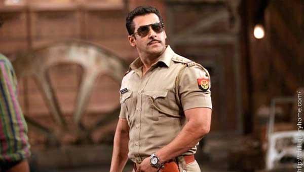 Salman Khan acted as a Police Inspector