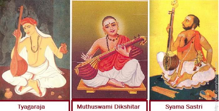 Trinity of Carnatic music