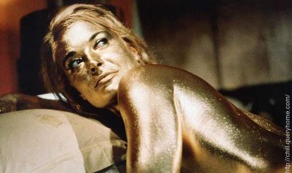 Shirley was painted Gold