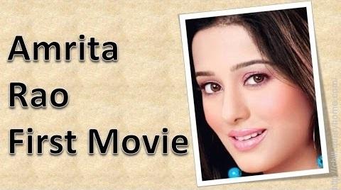 What was debut movie of Amrita Rao