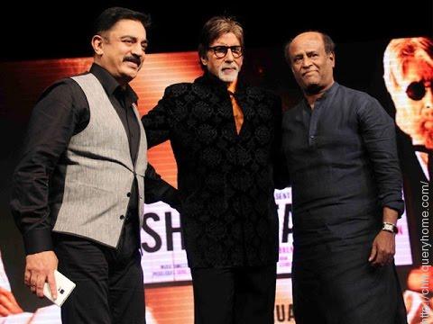 Amitabh Bachchan, Rajinikanth and Kamal Haasan