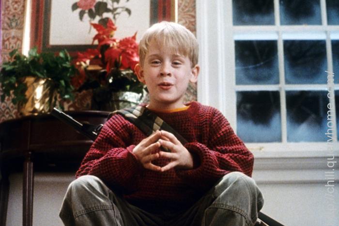 What was the name of the movie Kevin was watching in Home Alone?