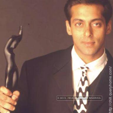 Salman receive his first nomination for Filmfare Award