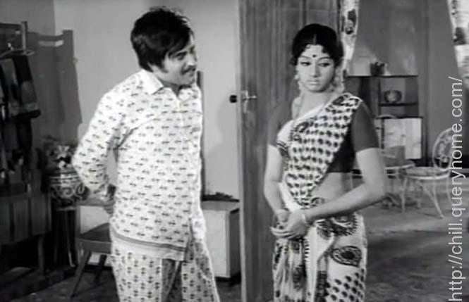 Who portrayed the role of superstar Rajnikanth's stepmom in Tamil movie Moondru Mudichu